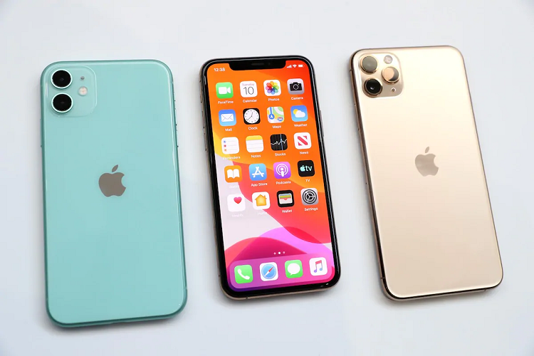 close-up of iphone 11 series