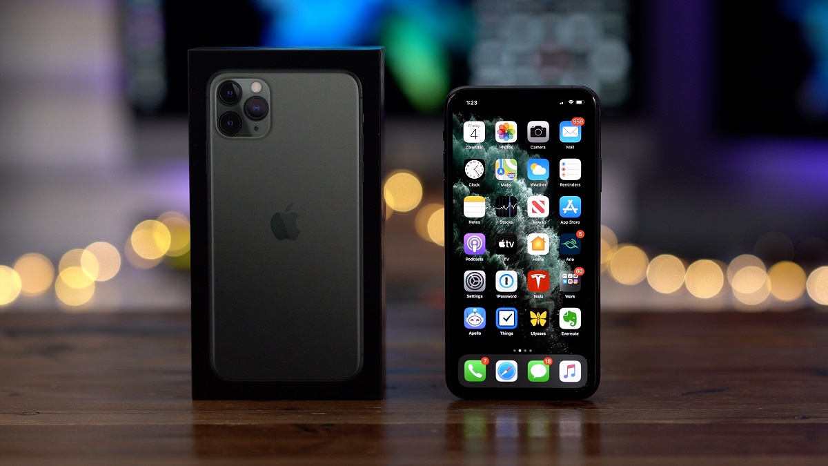 close-up of cheap iphone 11 pro
